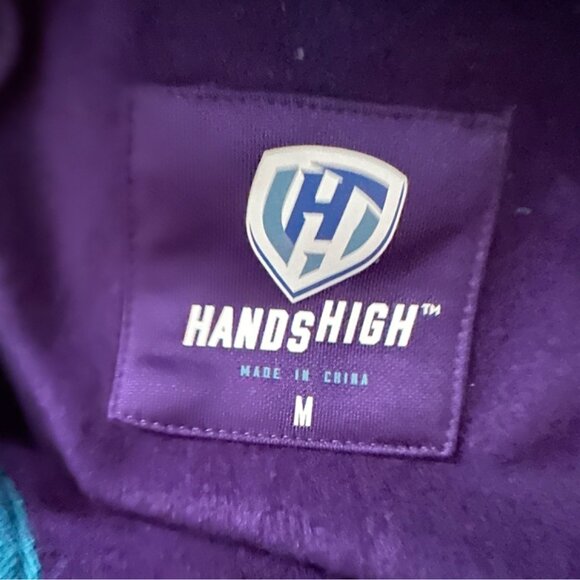 Hands High NBA Charlotte Hornets G-III 1/4 Zip SZ M Purple NWT Athleisure - Picture 13 of 13